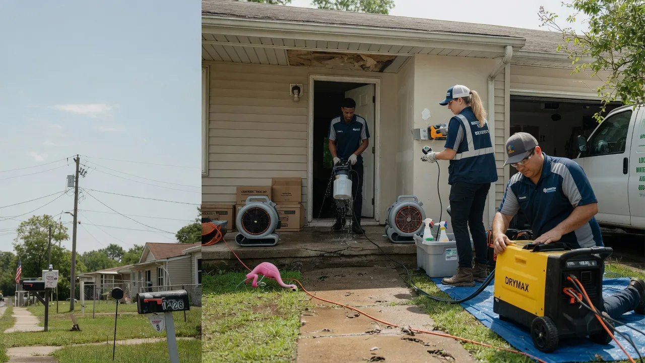 Storm Damage Water Removal in Salt Rock, WV near me
